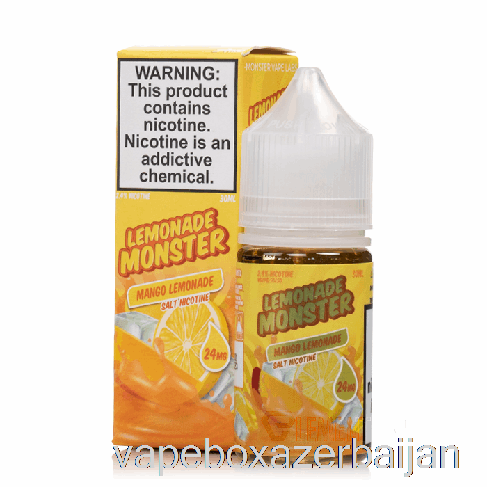 Vape Smoke Mango - Lemonade Monster Salts - 30mL 24mg